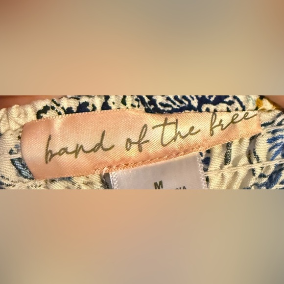 Land of the Free Paisley Off-Shoulder Dress - Picture 2 of 9